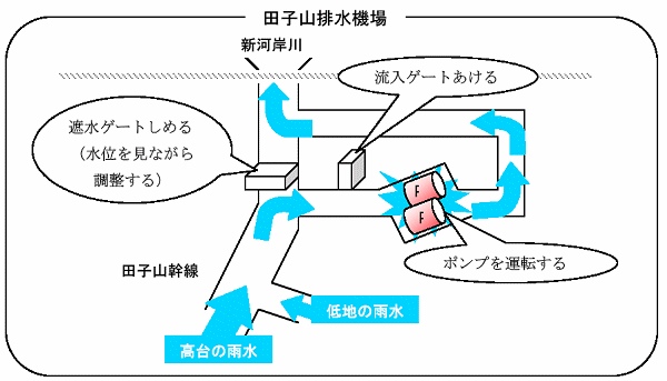 Q なぜ谷津地は浸水したの…の画像2