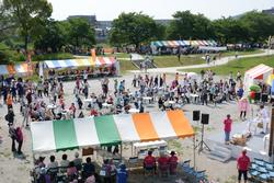 いろは親水公園の会場の様子