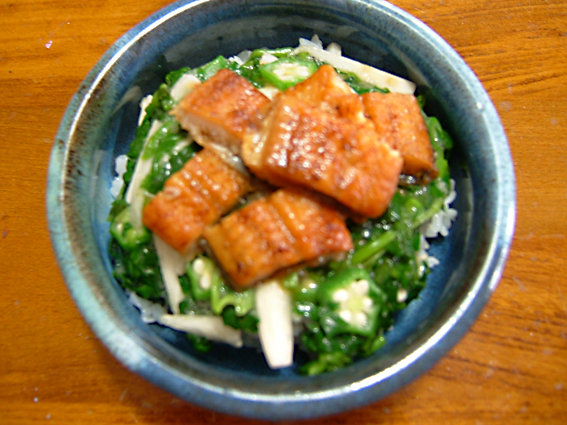 うなぎのネバネバ丼