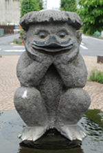 カッパの待太郎（正面）