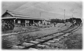 開業間近の志木駅（大正3年）の画像