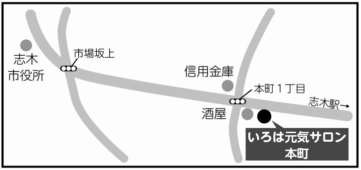 本町サロン地図
