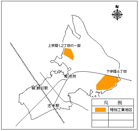 特別用途地区（特別工業地区）の画像