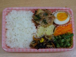 写真：具沢山のお弁当