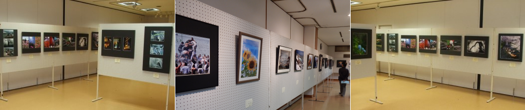 過去に行われた市展の様子（写真）