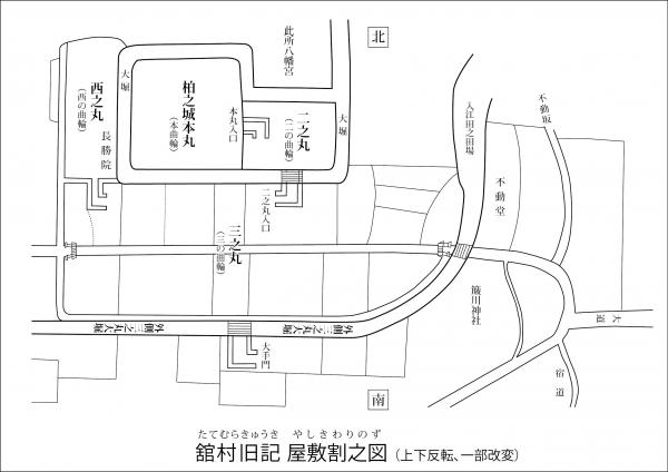 舘村旧記地図