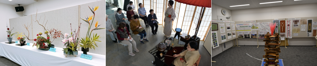 文化祭（展示発表）の様子1
