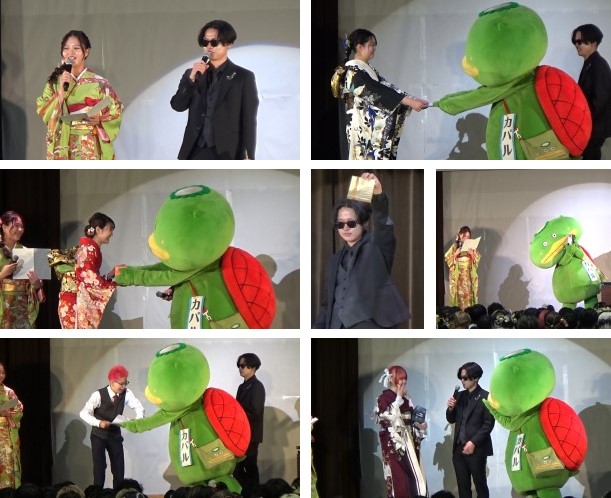 抽選会の様子