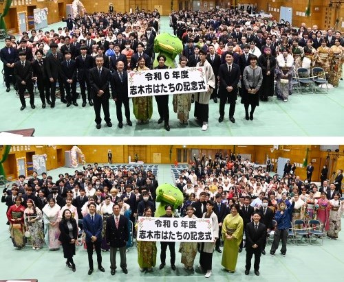 集合写真（上段の志木地区と下段の宗岡地区）