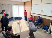 久保町内会の皆さん（レクの様子）