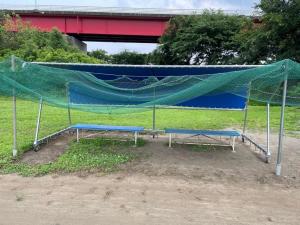 画像：移動式テントシェルター