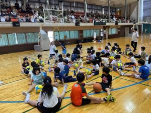 写真：ウォーミングアップ