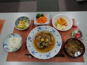調理ボランティアの食事