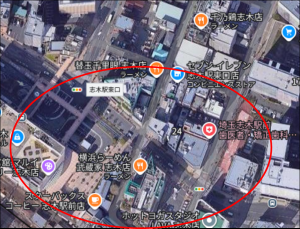 令和7年度ムクドリ用防除装置設置地図