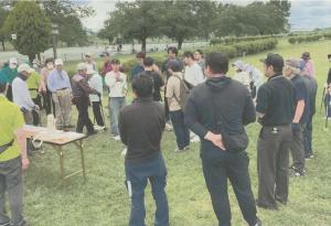 宗岡四区町内会パークゴルフ大会1