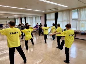 活動の様子（体操）