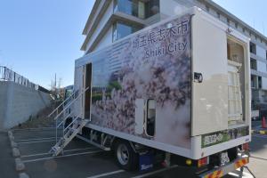 トイレトラックの写真