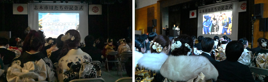 スライドショーの様子